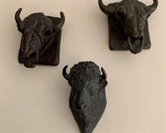 Tom Palmerton Bronze Paperweight Sculptures