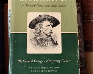 Large Collection of books on General CUSTER (George Armstrong Custer)