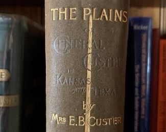 Large Collection of books on General CUSTER (George Armstrong Custer)