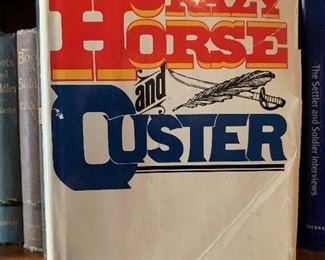 Large Collection of books on General CUSTER (George Armstrong Custer)