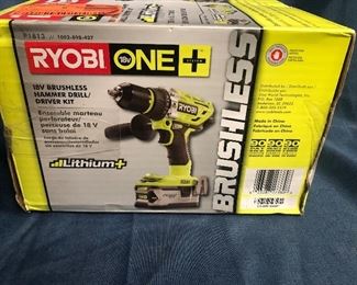 Ryobi One 18V Brushless Hammer Drill