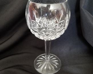 Set of 3 Waterford wine glasses