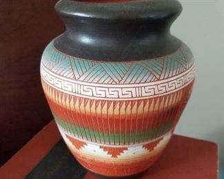 Southwestern pottery vase
