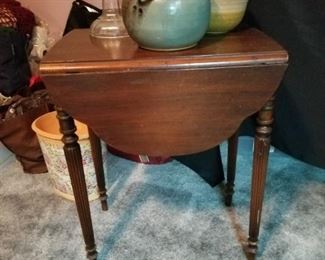 Vintage drop leaf side table