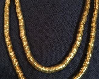 Retro Brass Necklace