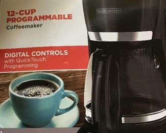 (2) Brand New Black & Decker Coffee Makers Never Opened 