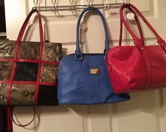 Over 100 Leather Purses in all Styles and Colors