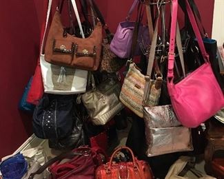 Several Leather Purses to Choose From
