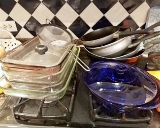 Cookware and bakeware $3 to $5. NOW all are 25% off listed prices