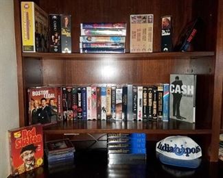 VHS 2/$1. Boxed sets more. NOW all are 25% off listed prices