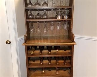 Wine rack NOW $55! (was $75) does not include glasses and bottles
