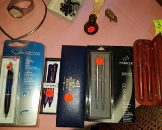 Vapor, Waterman, Parker pens. NOW all are 25% off listed prices