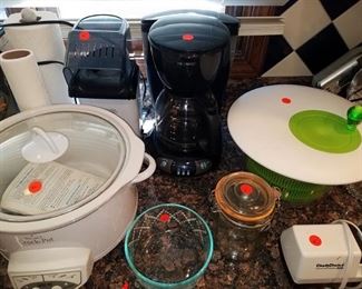 Crock pot, coffee maker and more. NOW all are 25% off listed prices