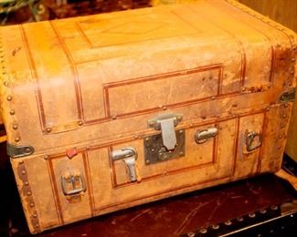Small Antique Chest with Original Interior