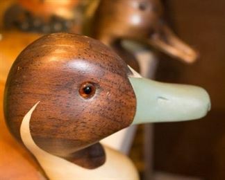 Vintage (Antique?) Wooden Ducks, Collectible