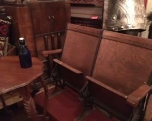 Antique Theater Chairs and more!