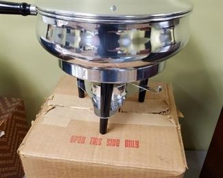 Silver Plate Chafing Dish