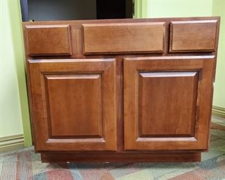 Bathroom Cabinet...ready to be installed!