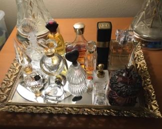 Perfume bottle collection