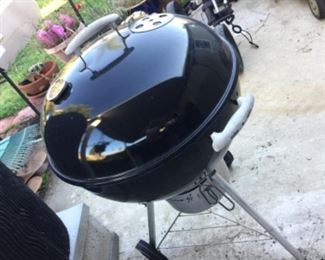 Weber portable grill