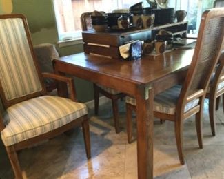 Another view of table