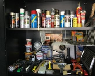 Model paints, tools