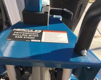 Hercules professional rolling miter saw stand