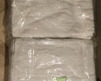 Salon towels, new in package, also dozens freshly washed