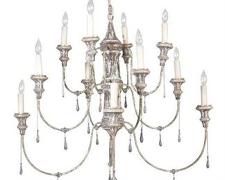 Gabby Durham 12-Light Candle Style Tiered Chandelier