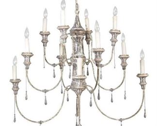 Gabby Durham 12-Light Candle Style Tiered Chandelier