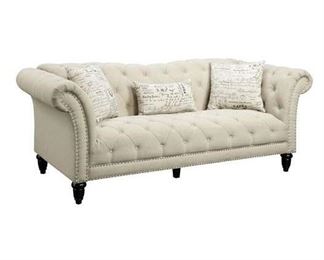 One Allium Way Narcisse Chesterfield Style Sofa