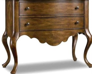 Hooker Archivist 2 Drawer Bachelor'S Chest In Pecan