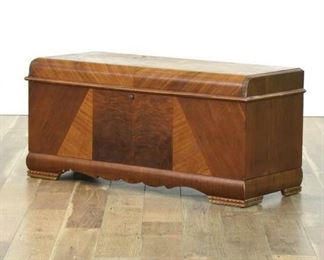 Lane Art Deco Waterfall Cedar Chest