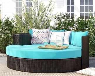 Sol 72 Outdoor Freeport Patio Daybed With Cushion