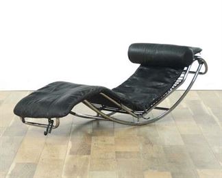 Le Corbusier Style Lc4 Cassina Lounge Chair (No Base)