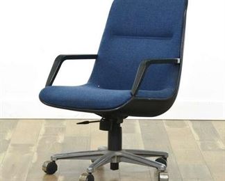 Mid Century Industrial Hardshell Office Chair