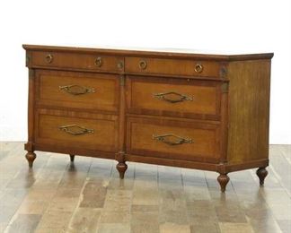 Century Vintage French Empire Style Long Dresser