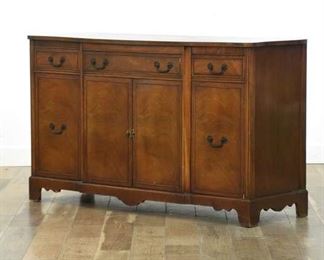Vintage Edwardian Style Sideboard Buffet