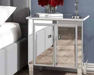 Willa Arlo Interiors Tracey Mirrored Nightstand