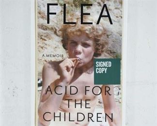 Acid For The Children- By Flea Signed First Edition