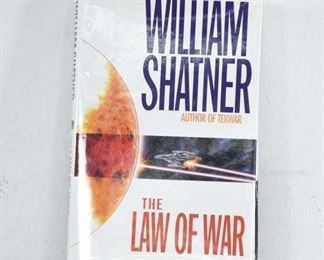 The Law Of War- By William Shatner Signed