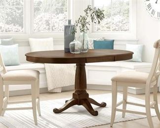 Kiantone Extendable Solid Wood Dining Table