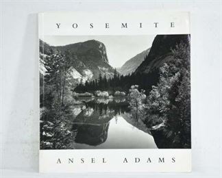 Soft Cover Ansel Adamas Yosemite Book