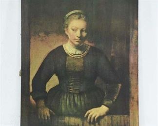 Glicee On Canvas Rembrandt Portrait Unframed