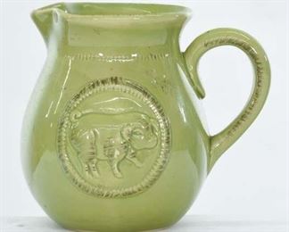 Home Essentials & Beyond Chartreuse Colonial Pitcher