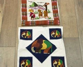 Pair Handmade Bohemian Style Throw Pillow Cases