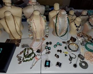 Sterling, Barse, Jay King and Costume  Jewelry