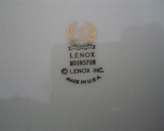 PATTERN OF LENOX CHINA MOONSPUN