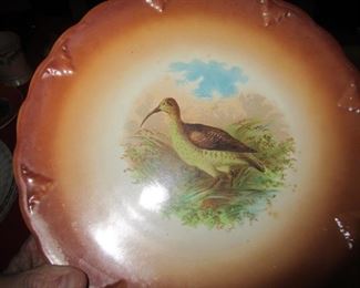BIRD PLATE/WOODCOCK
