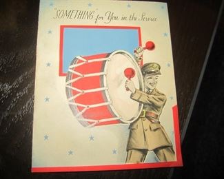 ANTIQUE  GREETING CARD